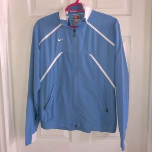 Baby blue vintage Nike jacket